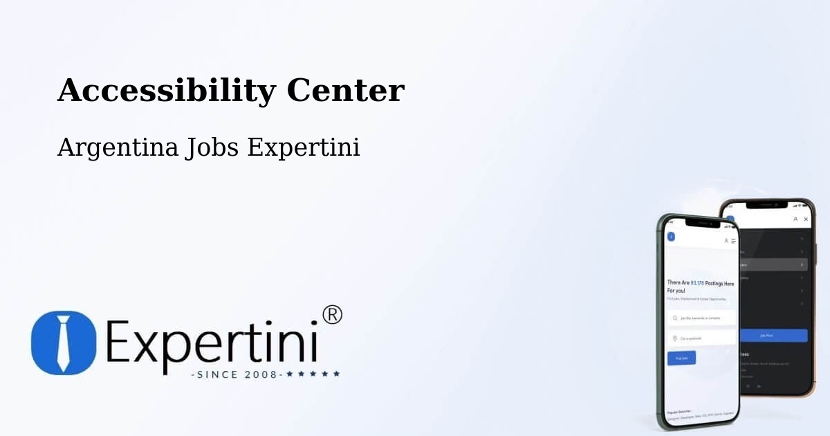 Accessibility Statement – Mainque - Argentina Jobs Expertini