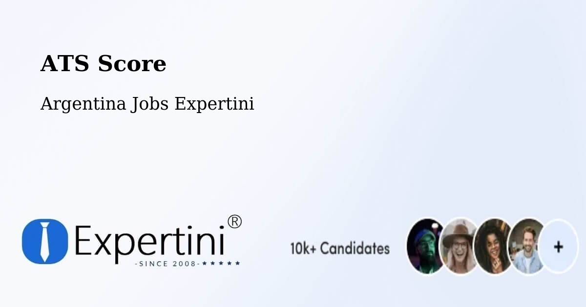 Resume ATS Score & Job Description Match Tool – Mainque - Argentina Jobs Expertini