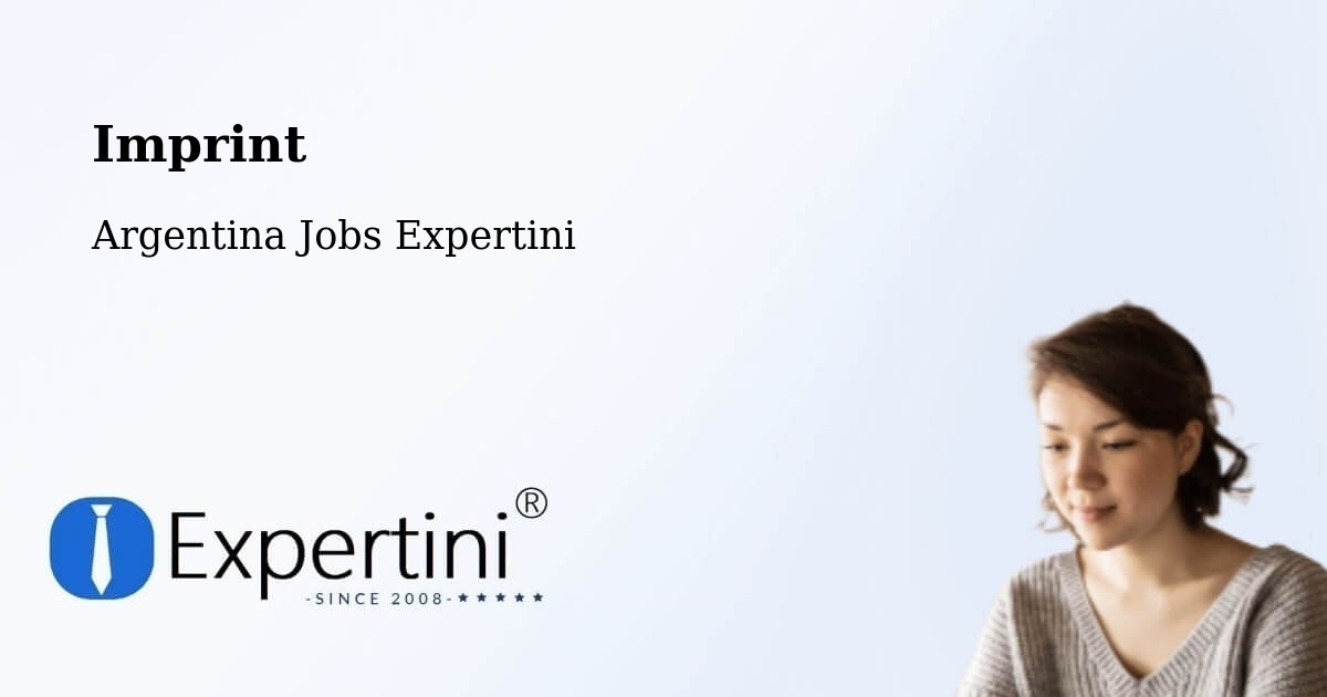 Imprint – Mainque - Argentina Jobs Expertini